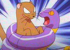 EKANS used WRAP! EKANS attack continues!